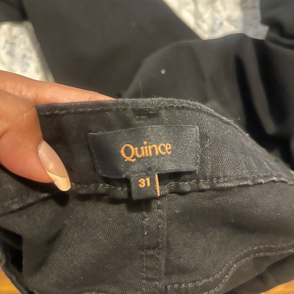 Quince Straight Black Jeans WOMEN - Picture 4 of 5